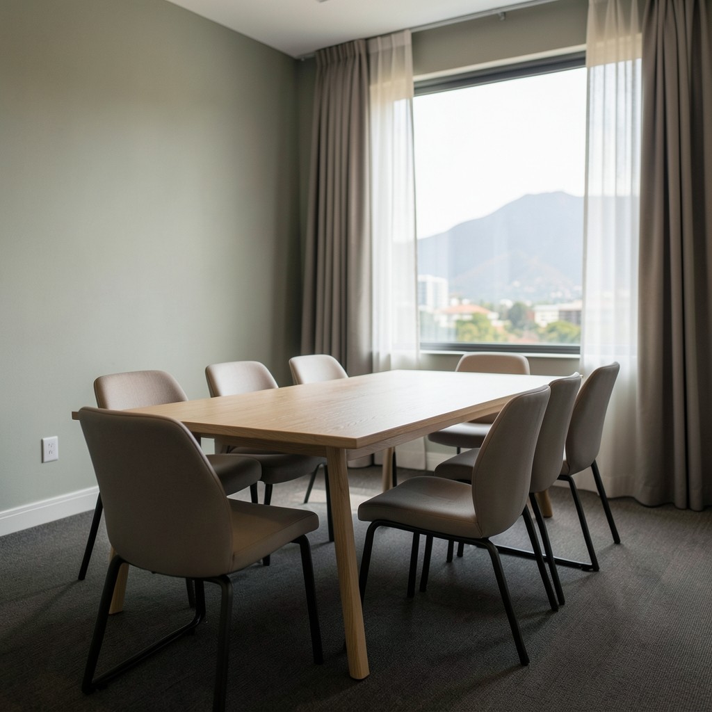 Quiet Cape Town office meeting room prepared for an identity access review discussion